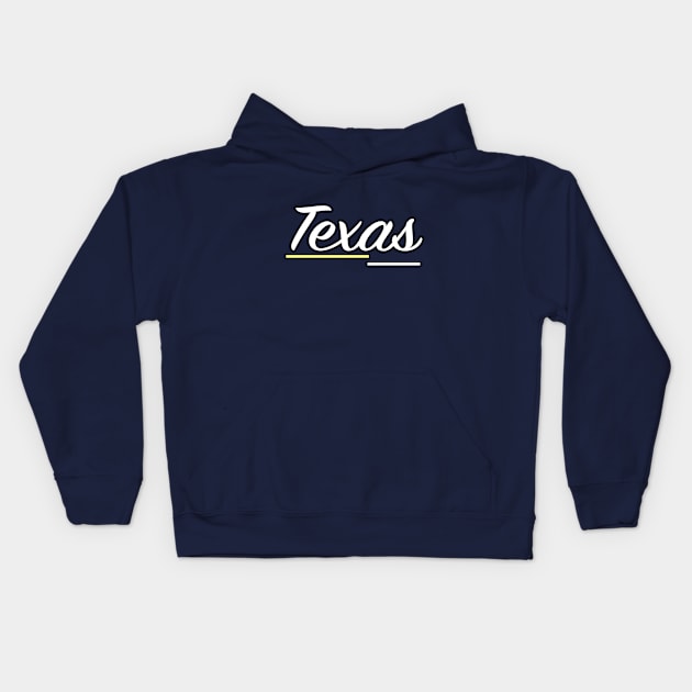 Texas Kids Hoodie by lenn